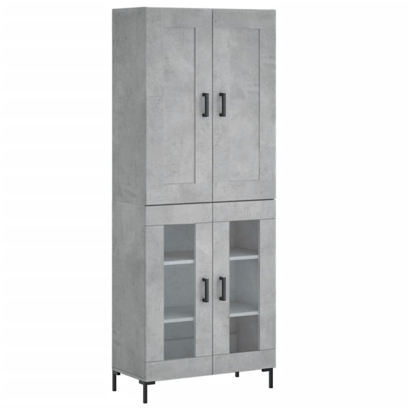 Wiprecht 69.5 Wide, Concrete Grey