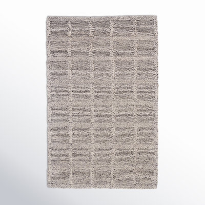 Orion Handmade Wool Natural/Gray Rug