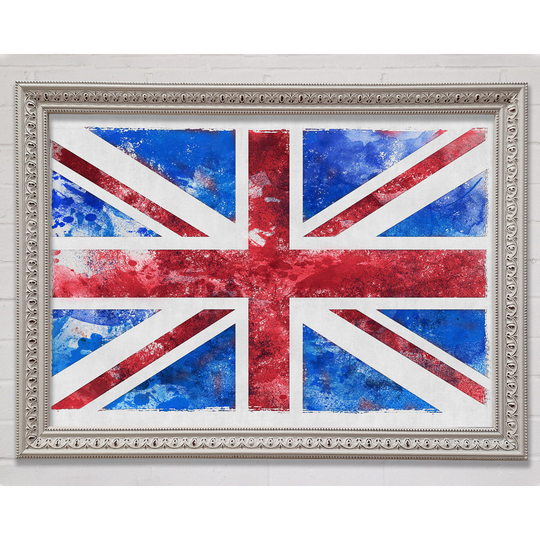 Union Jack Washed Out - Druck