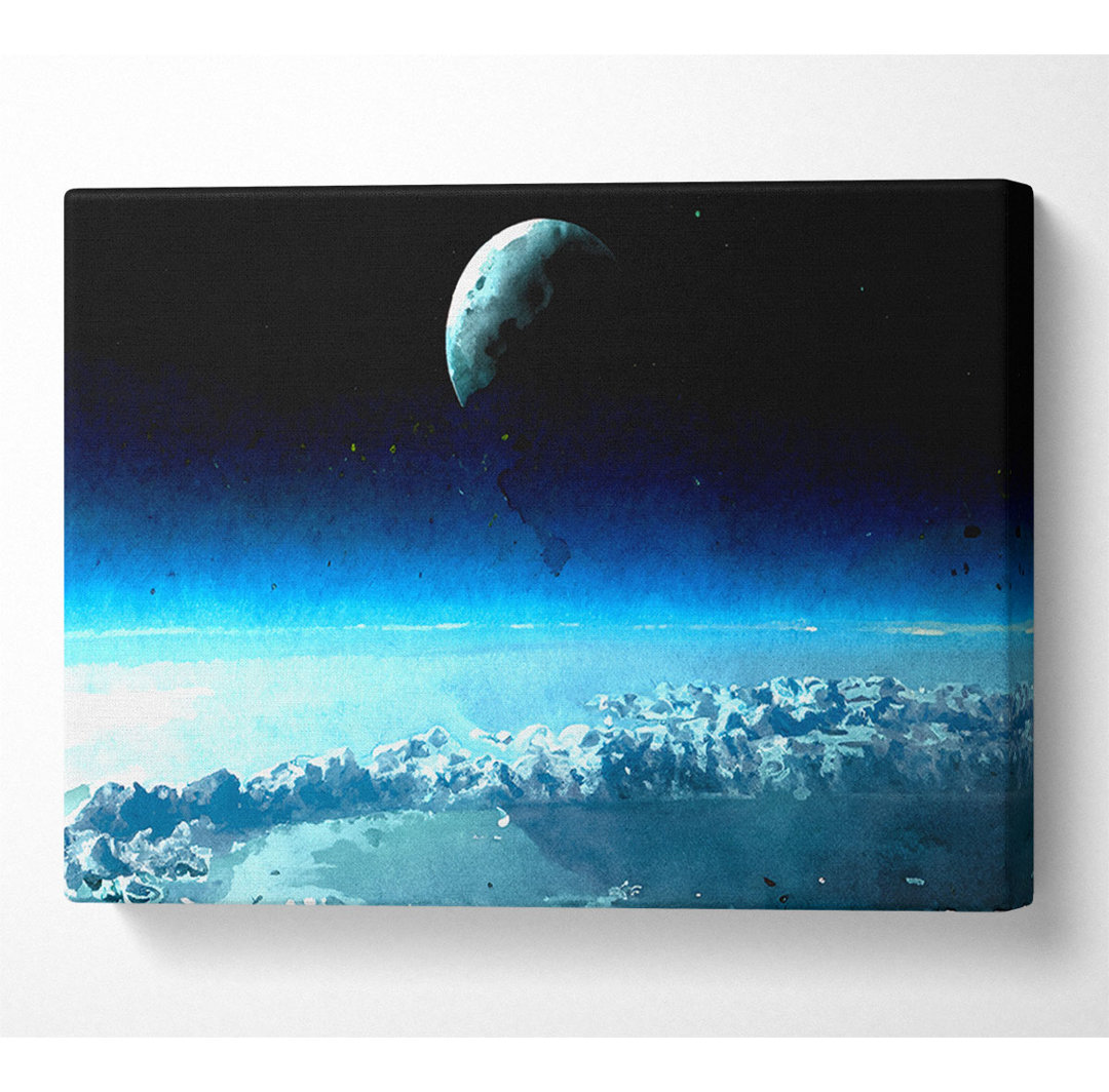 Beautiful Space View - Kunstdrucke auf Leinwand