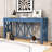 60-Inch Wood Console Table with Spacious Drawers, X-Leg Design-788878812