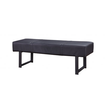 Banc en similicuir Wynkoop