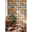 Eclectic Objects Wallpaper Colorful Abstract Wall Decor