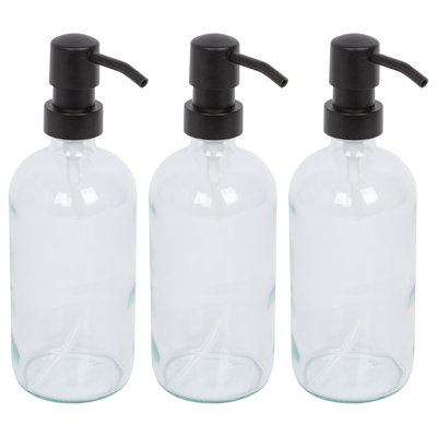 Glass Soap Dispensers - 500ml
