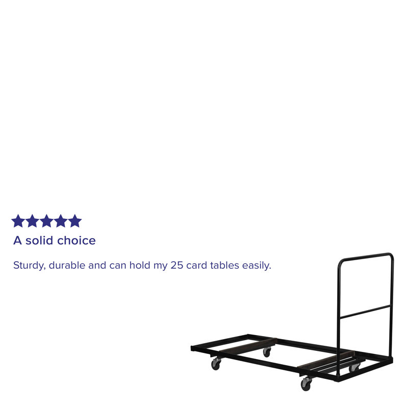 Regency Folding Table Dolly for 30"W x 72"D Rectangular Folding Tables