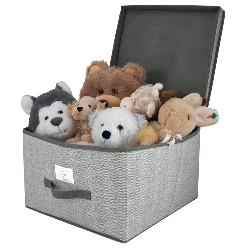 Simplify Fabric Bin, 16" H x 16" W x 10" D