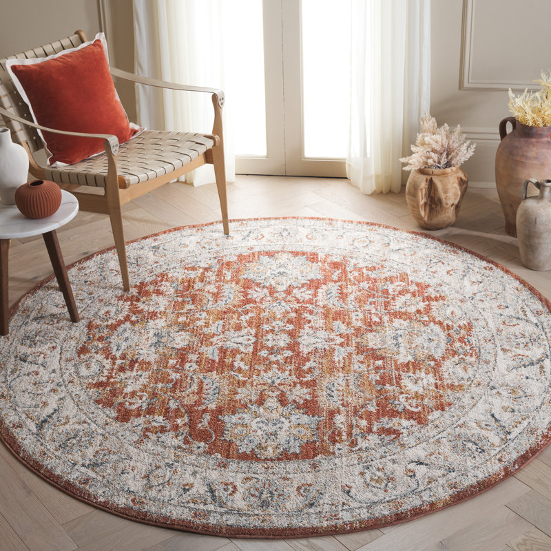 Tapis Lasher, Rond 6 pi 7 po