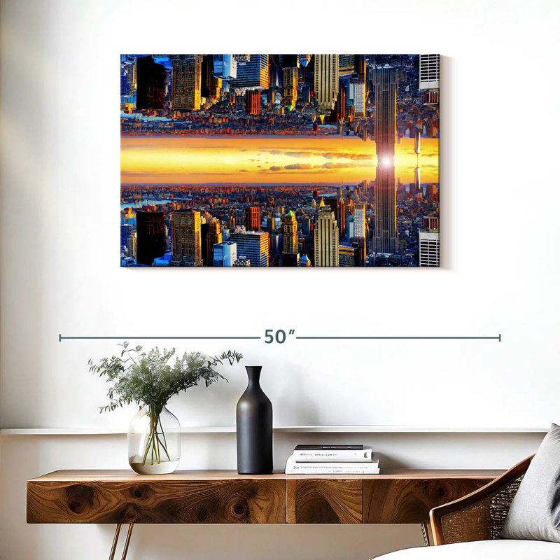 Sireci NYC Double Sided, 24" H x 36" W