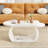Modern Cloud Coffee Table With 1.5" Thick Tabletop-1389564771