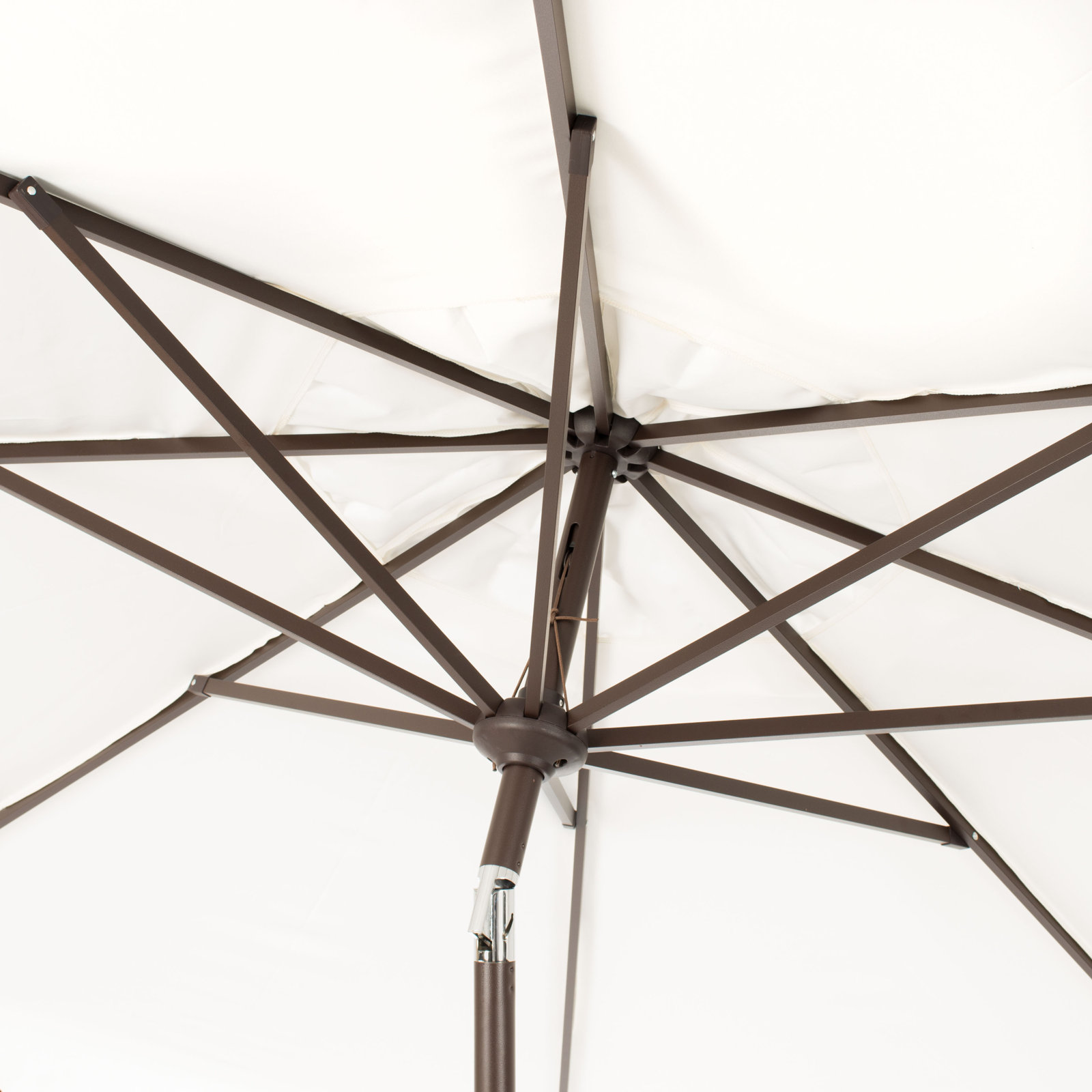 Teo 10.8' Umbrella,  White/Black