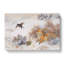 Fox And Black Grouse by Bruno Liljefors - Wrapped Canvas-61854935