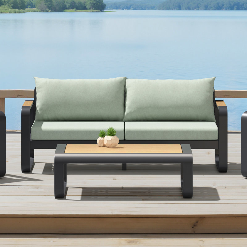 Andes Patio Sofa - Canvas Oasis, Oasis