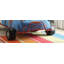Lit simple à finition rouge Go Kart-1543311660