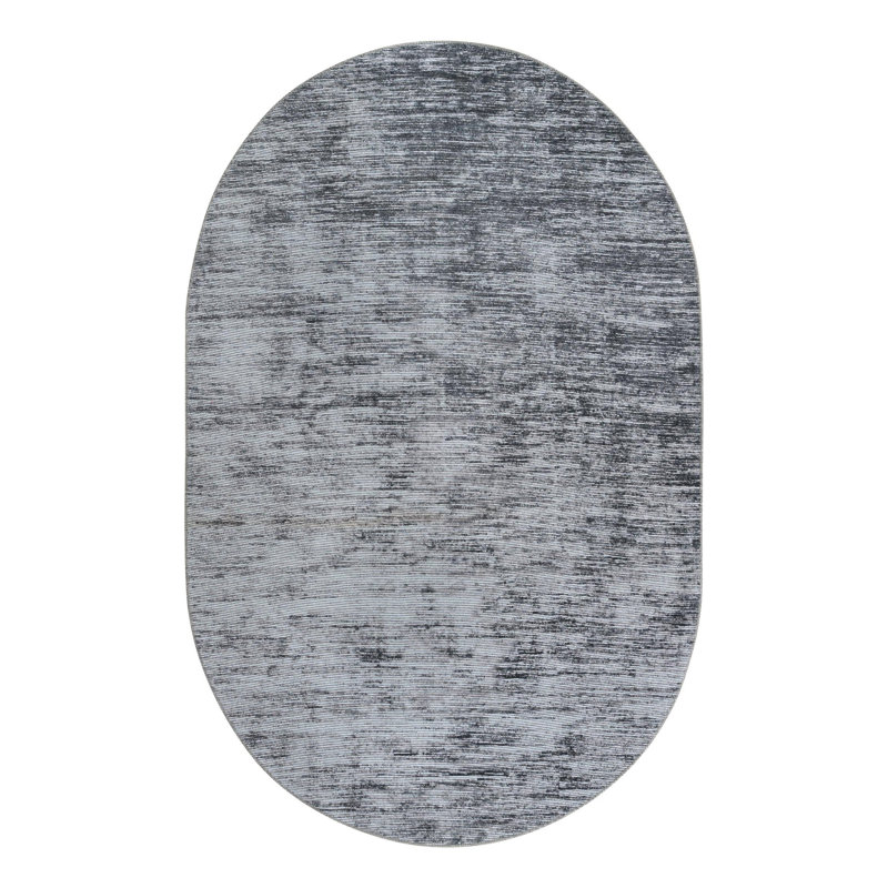 Monsour Chenille Indoor Rug, Oval 5' x 8'