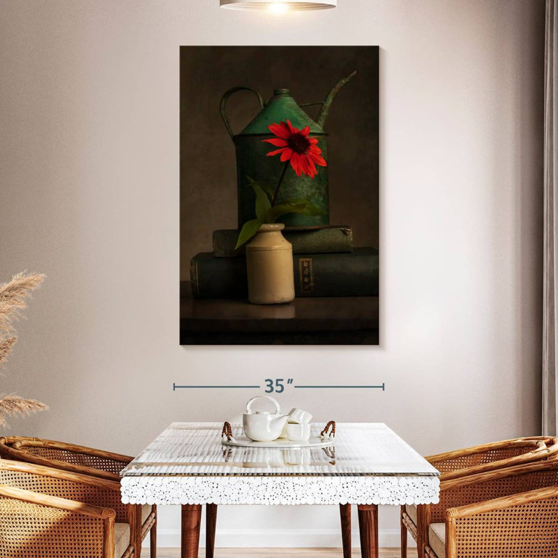 Harnek Rustic Red Coneflower, 51" H x 34" W