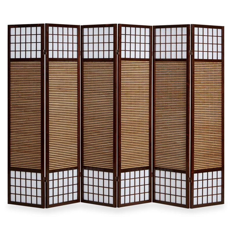 Baldon 6 Panel Room Divider, 6
