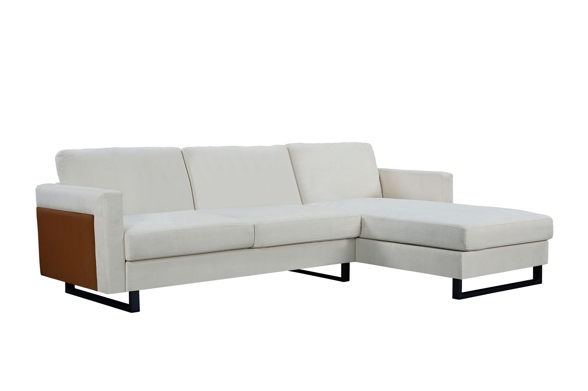 Latitude Run® SOFA The Best Choice Products Upholstered Sectional Sofa