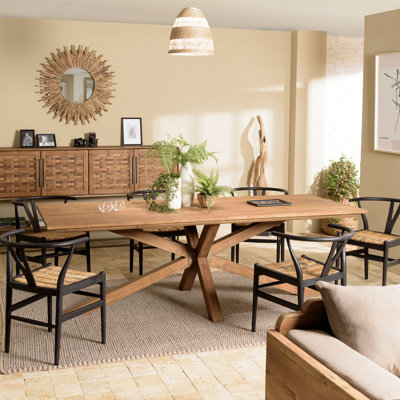 Blomford Teak Solid Wood Dining Table