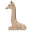 Figurine de veau girafe en magnésie rétro