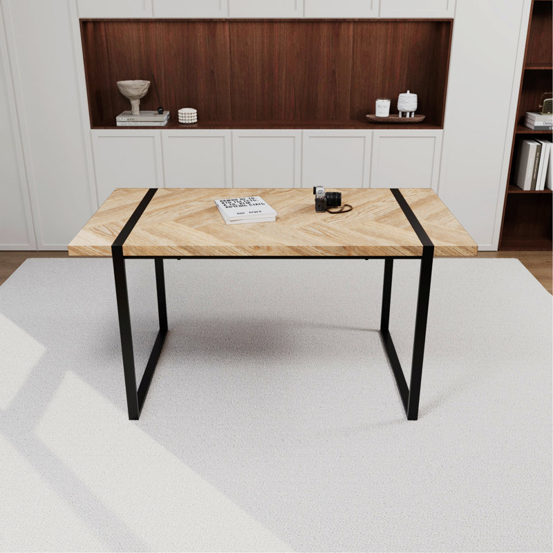 Rectangular Dining Table for Home, Kitchen