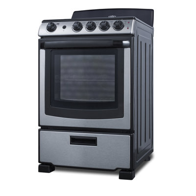 Summit Appliance 24" Wide Electric Coil Range
