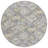 Machine Washable Indoor/Outdoor Christain ACN1329 Gray Rug-102631350