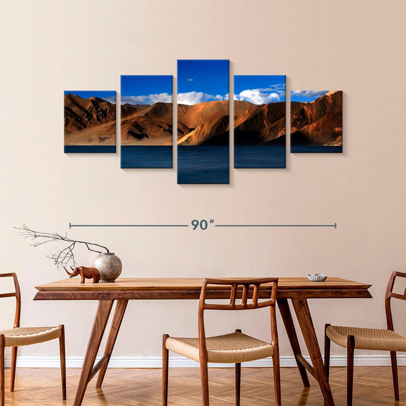 Pangong Lake, 42" H x 92" W