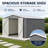 Extra Large Metal Garden Shed