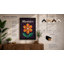 Geometric Flower Study Mid-Century - Framed Print-1419711153-1419711157