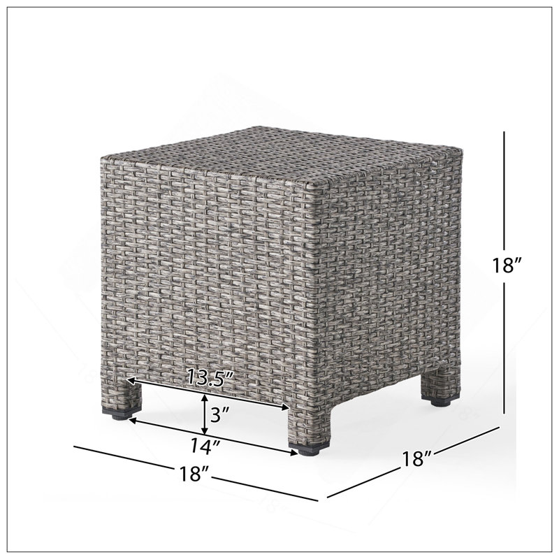 PUERTA ACCENT TABLE, Black