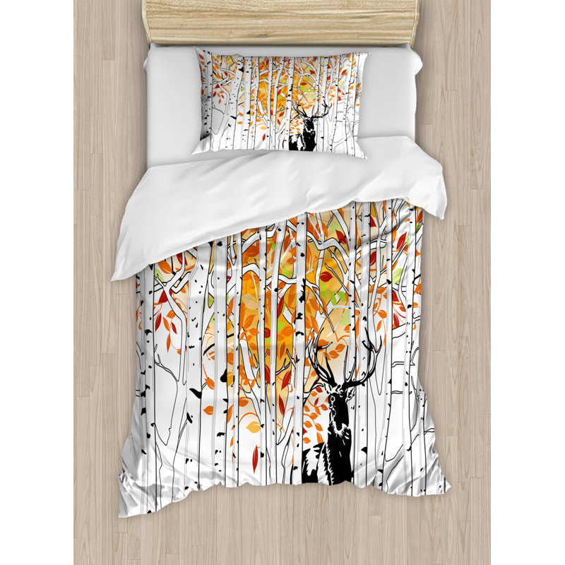 Rustic Floral Duvet Cover