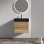 Meuble-lavabo 24 po avec lavabo en quartz