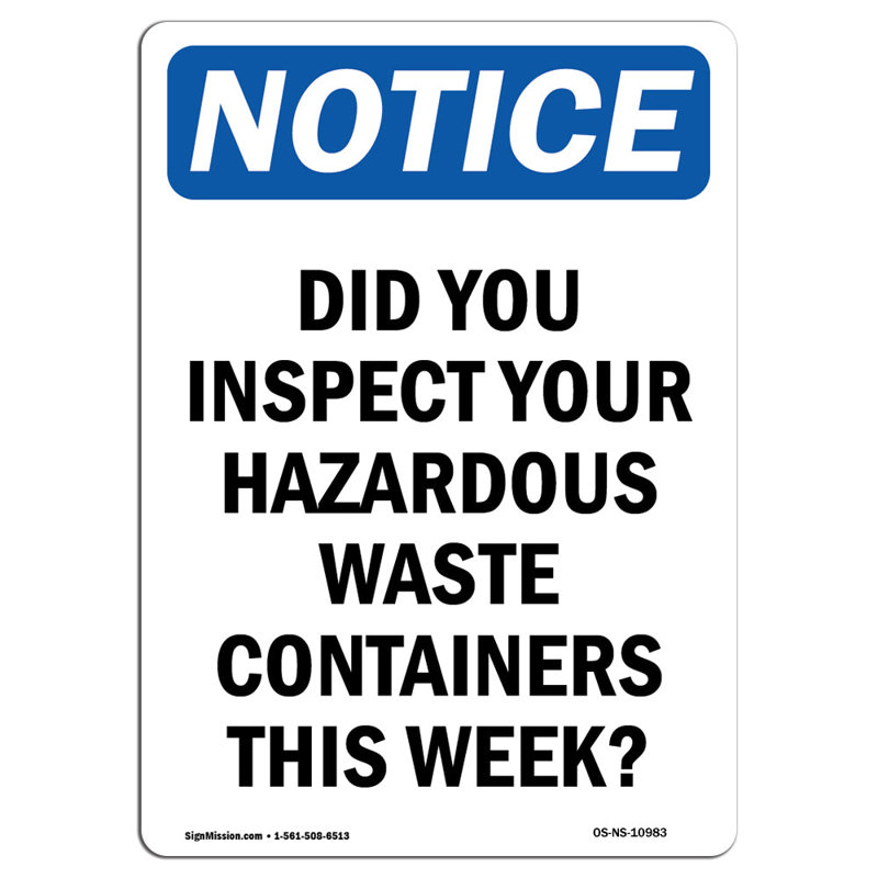 Avez-vous inspecté votre enseigne dangereuse?