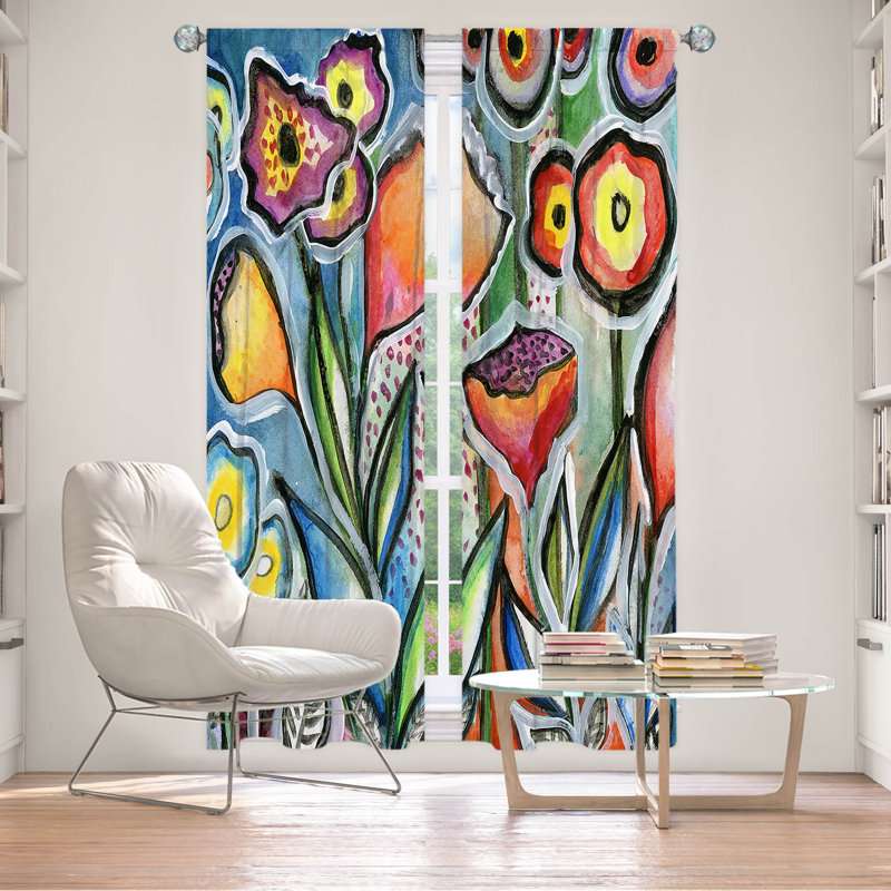 Uppsala Room Darkening Curtain Pair, 20" W x 52" L