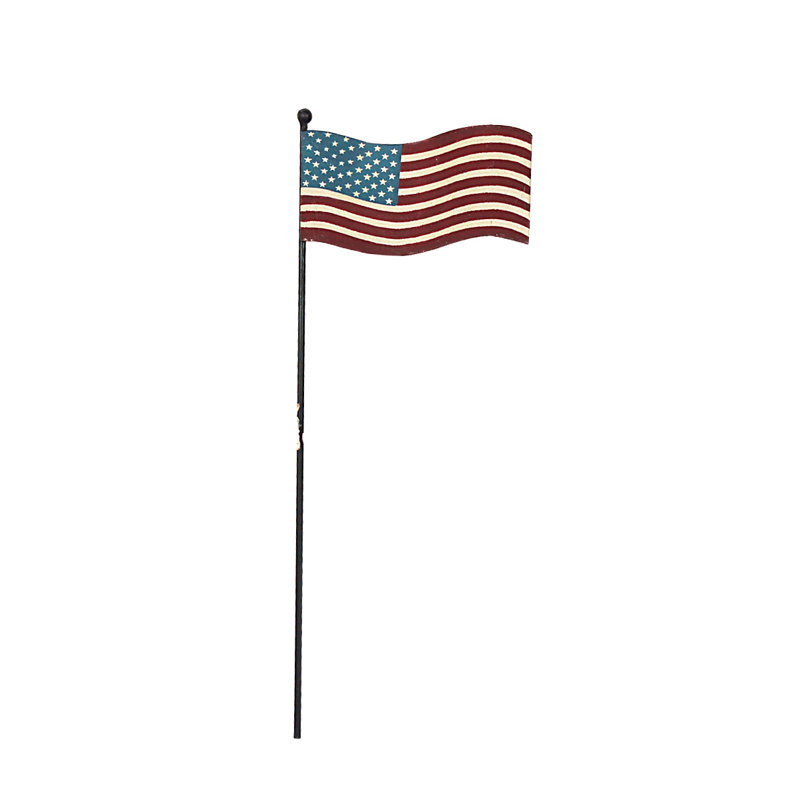 Drapeau de jardin Mosier, H 12,75 po x l 4,75 po