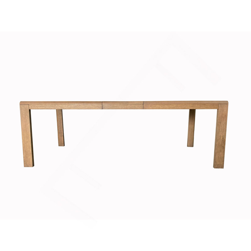 Leg Dining Table W/ Leaf - Latte