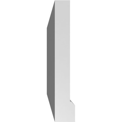 Cadre de seuil Brickmould, brun clair apprêté