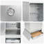 VidaXL 44.5cm W Wood Pellet Grill