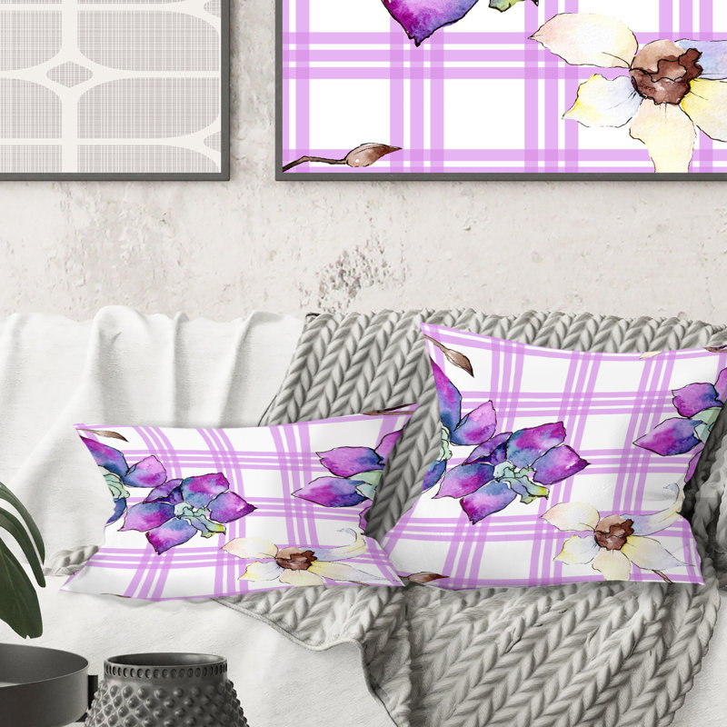 Coussin Floral, 16 po x 1 po