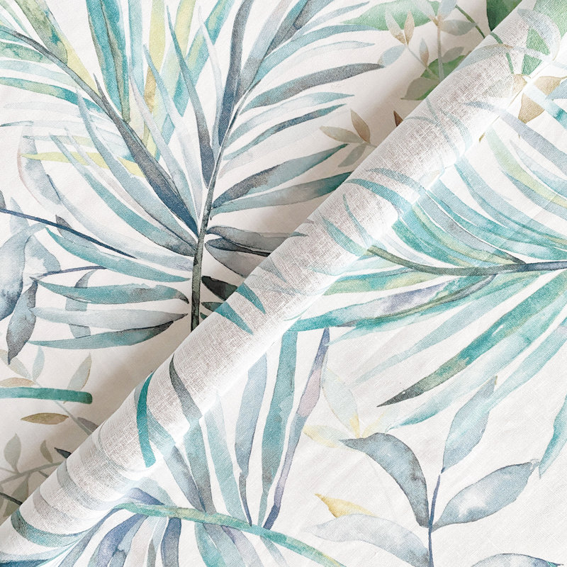 Tissu turquoise Laguna Iza