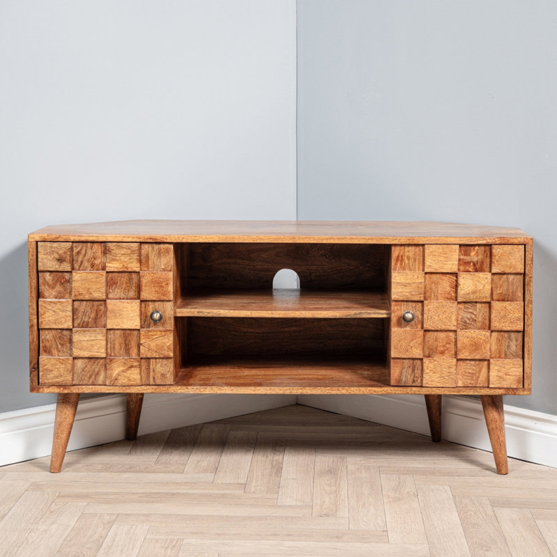 Lympsham TV Stand with Fireplace Included