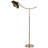 66'' Brown Arched Floor Lamp