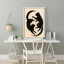 «Playful Black Cats Art», reproduction d'art sur toile encadrée