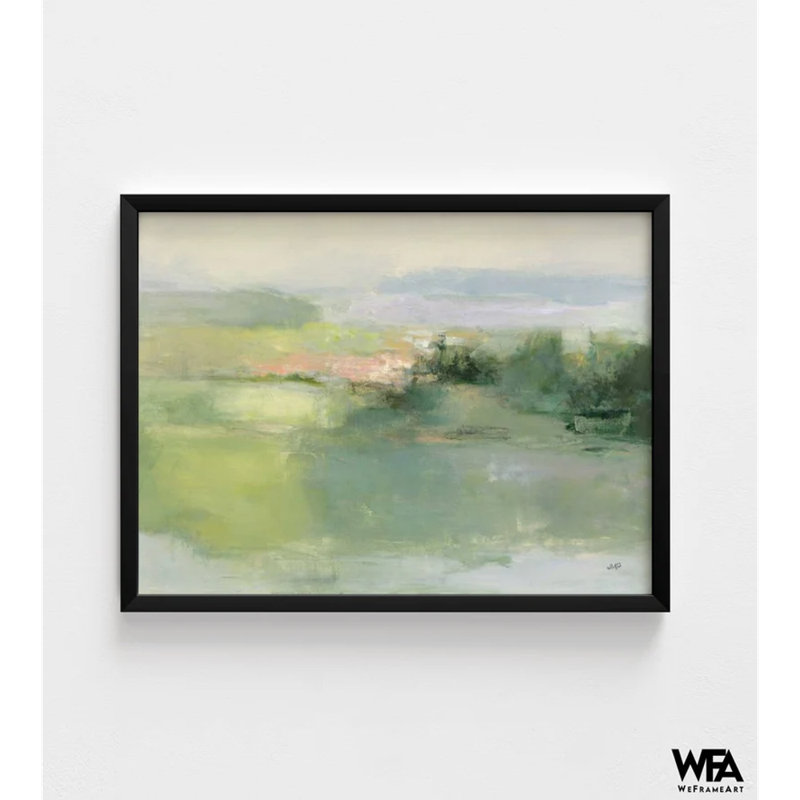 «Gentle World» par Julia Purinton, H 8 po x l 10 po, Cadre photo noir simple, Oui