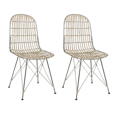 Chaise d'appoint en coton Cara