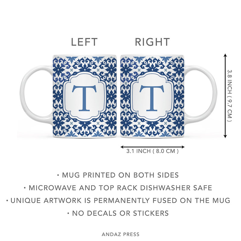 Ceramic Coffee Mug, T