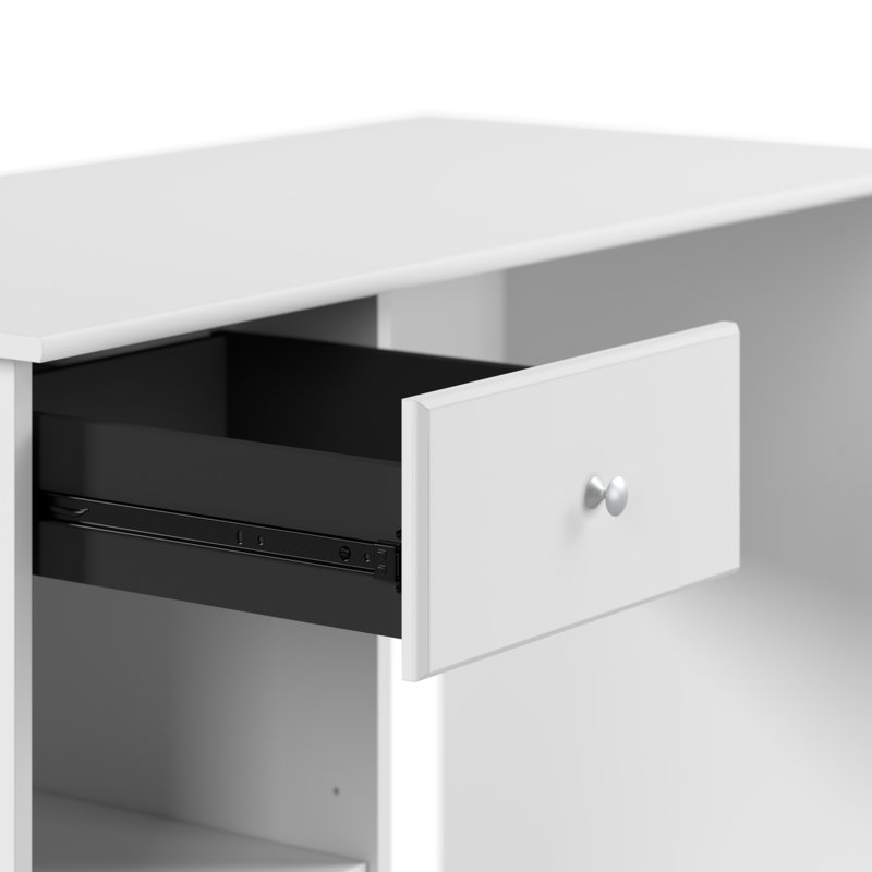 Bureau 48 po Lilian, Blanc