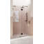 Halo 52 in. x 78 in. Frameless Glass Hinge Shower Door-16258017