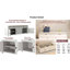  Abdiaziz 10 Pair Linen Blend Upholstered Shoe Storage Bench-453725164