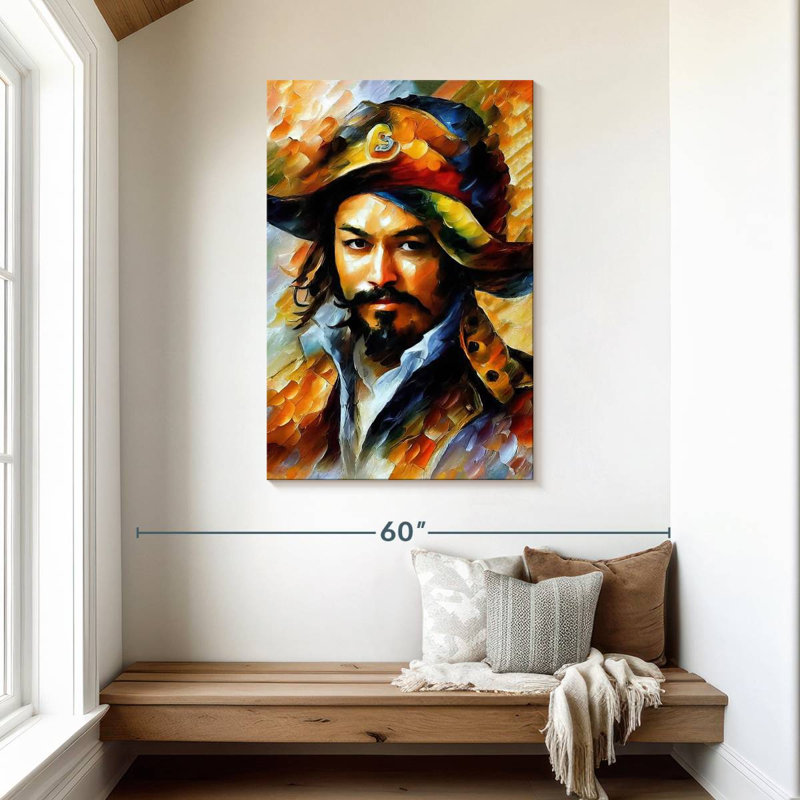 Ashelle Spanish Conquistador, 45" H x 30" W